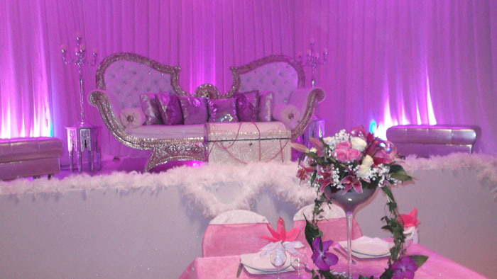 decoration mariage arabe