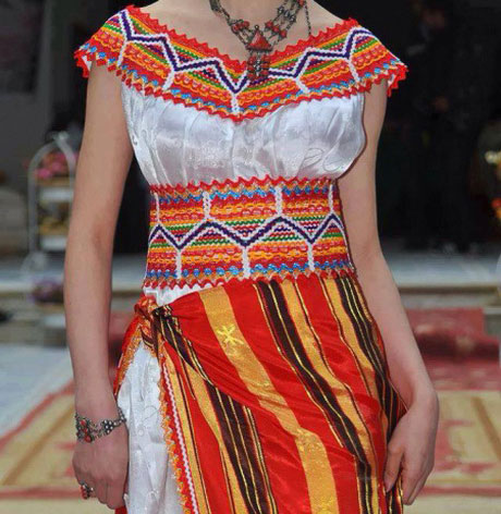 comment coudre une robe kabyle moderne
