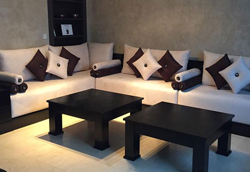 Salon marocain: vente salon oriental sur mesure pas cher Banquette désign Salon