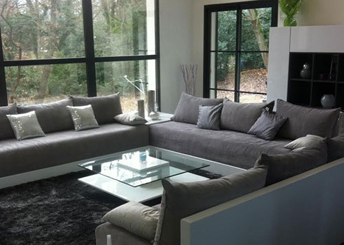 Salon marocain: vente salon oriental sur mesure pas cher Banquette désign Salon