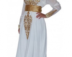 abaya-blanche-or-dore