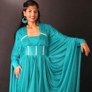 abaya-bleu-turquoise-pas-cher
