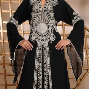 abaya dubai noire pour femme