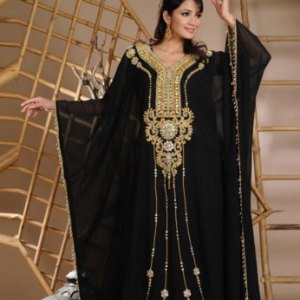 abaya dubai papillon
