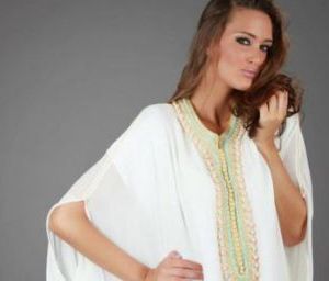 abaya pas cher blanche