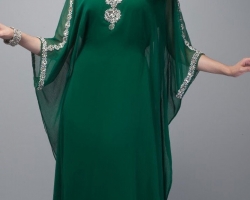 abaya-moderne-verte