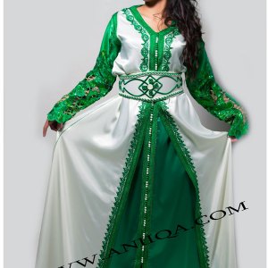 takchita-marocain-vert-blanc