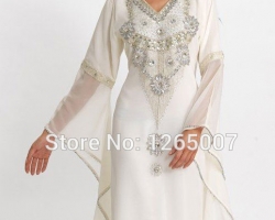 caftan-blanc-mousseline-de-soie