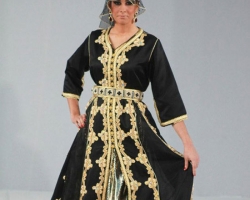 caftan-noir-dore