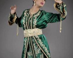 caftan-vert-velours