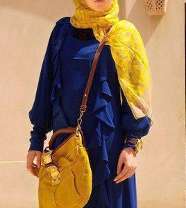 djellaba-bleu-petrole-hijab