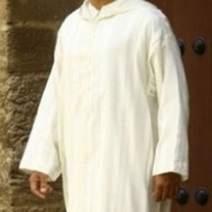 djellaba pas cher blanche
