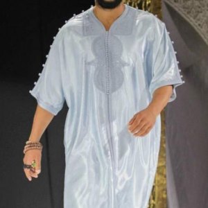gandoura homme blanche