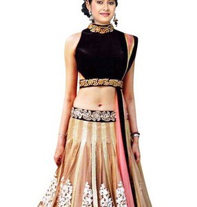 lehenga-choli-noir