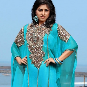 robe-duabi-bleu-turquoise