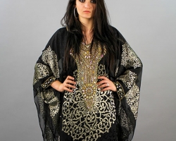 caftan-dubai-noir-pas-cher