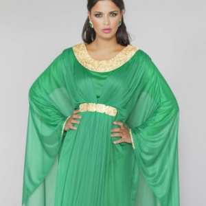 robe-dubai-verte-emeraude-pas-cher