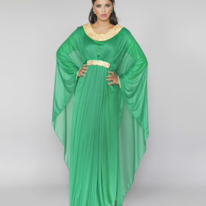 robe-dubai-verte-emeraude-pas-cher