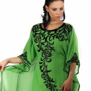 robe-dubai-verte-pomme