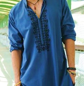 salwar-kameez-homme-bleu