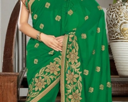 sari-indien-vert