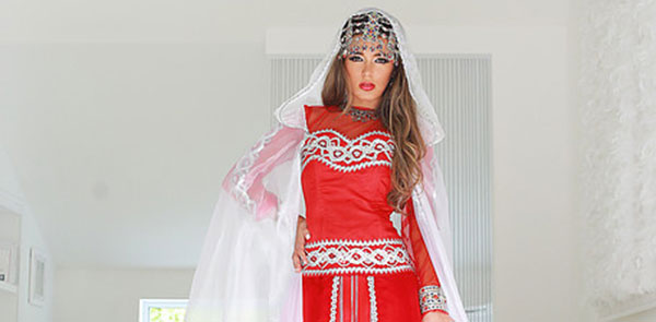 robe kabyle rouge