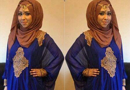 robe dubai hijab couronne