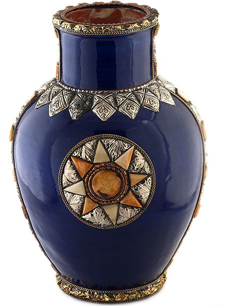 Vase oriental: vente poterie jarre vase marocain pas cher
