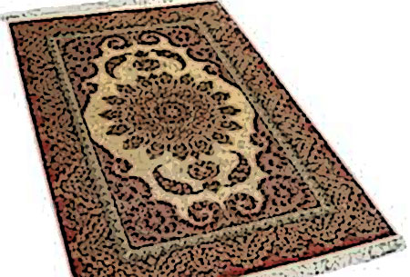 tapis iran moderne