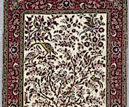 tapis iranien pas cher
