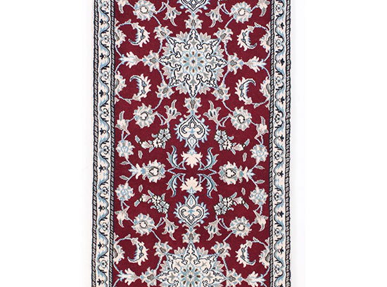 tapis persan en soie moderne