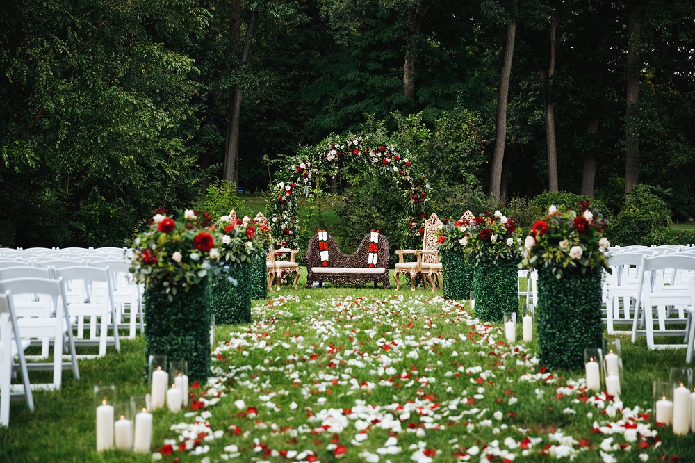 deco jardin mariage